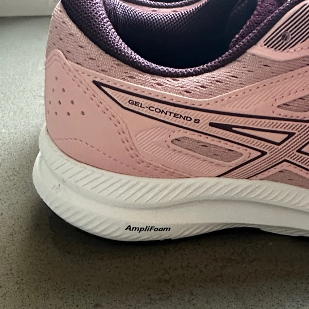 ASICS Women's Gel-Contend 8 Running Shoes in Pink and Burgundy size 8.5 😎 - Picture 5 of 16